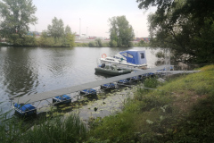 Kotvení lodí Marina Posadovice